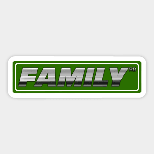 The Fast and Furious Family Street Sign Address Fast X Sticker